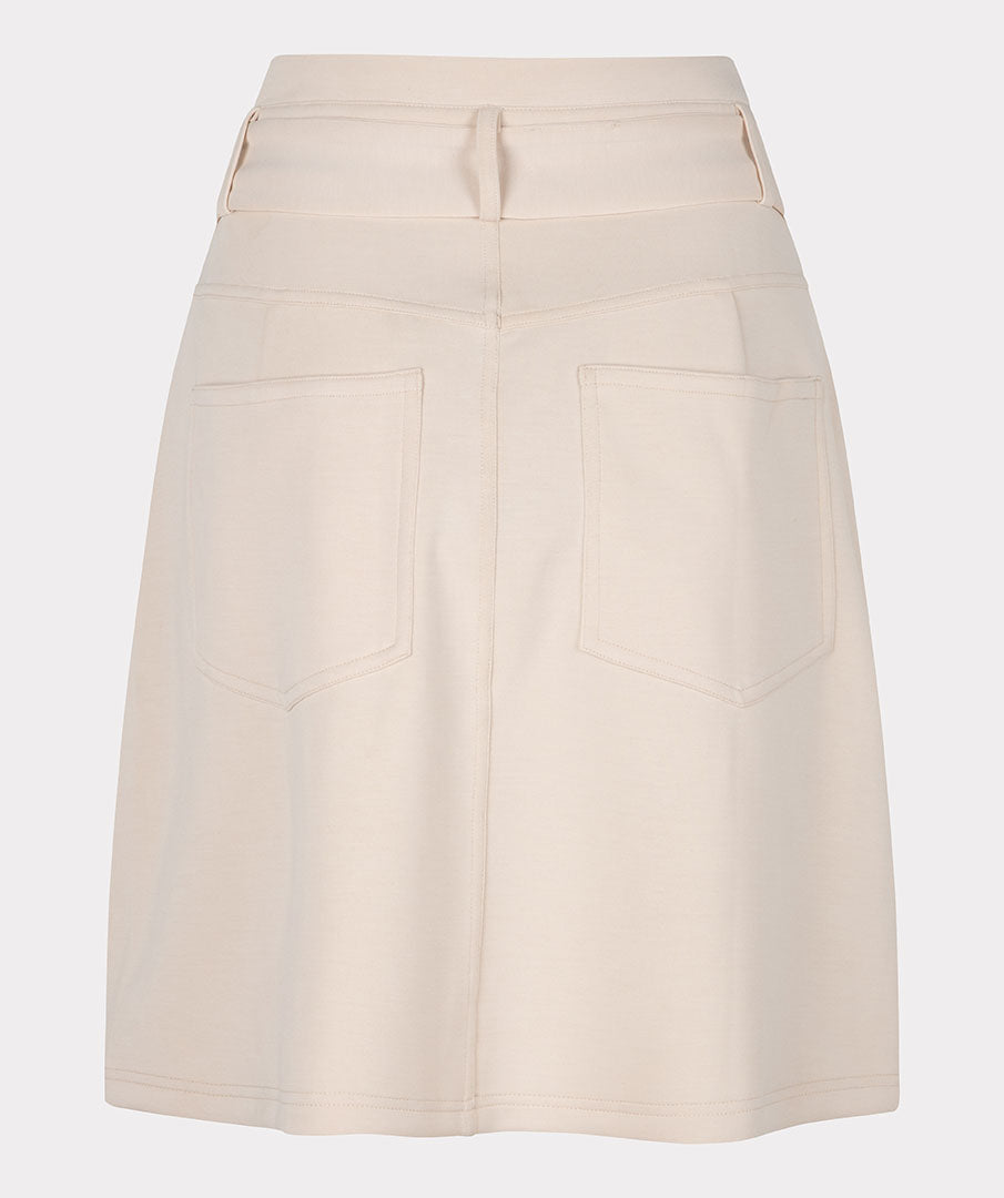 High waisted skirt with belt new arrivals