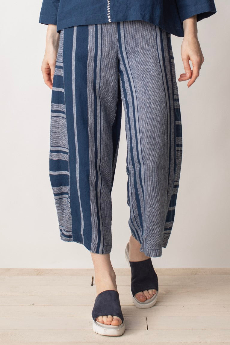 Lantern Linen Crop Pant