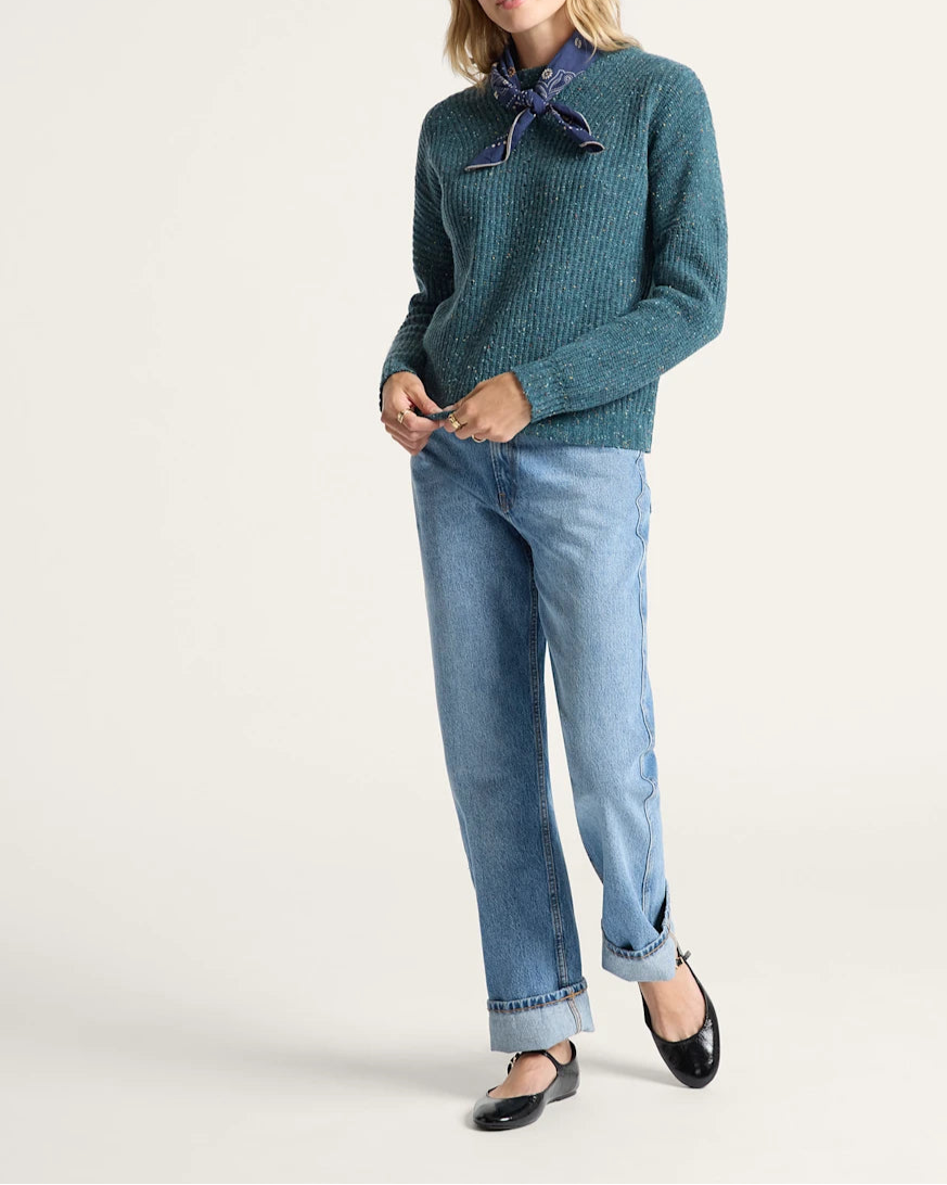 Donegal Eyelet Sweater
