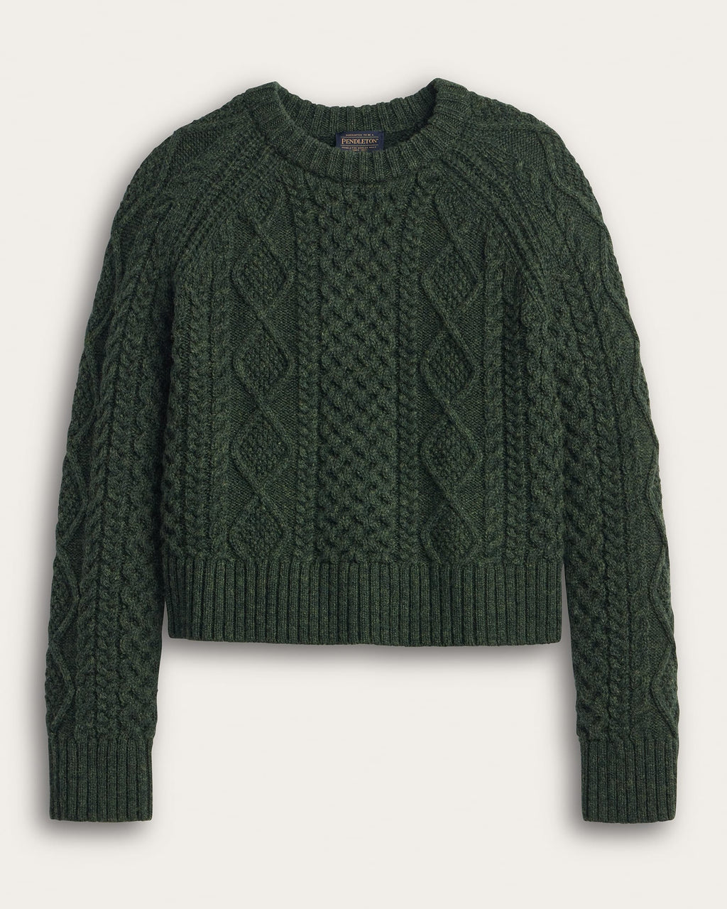 Women's Fisherman Wool Sweater