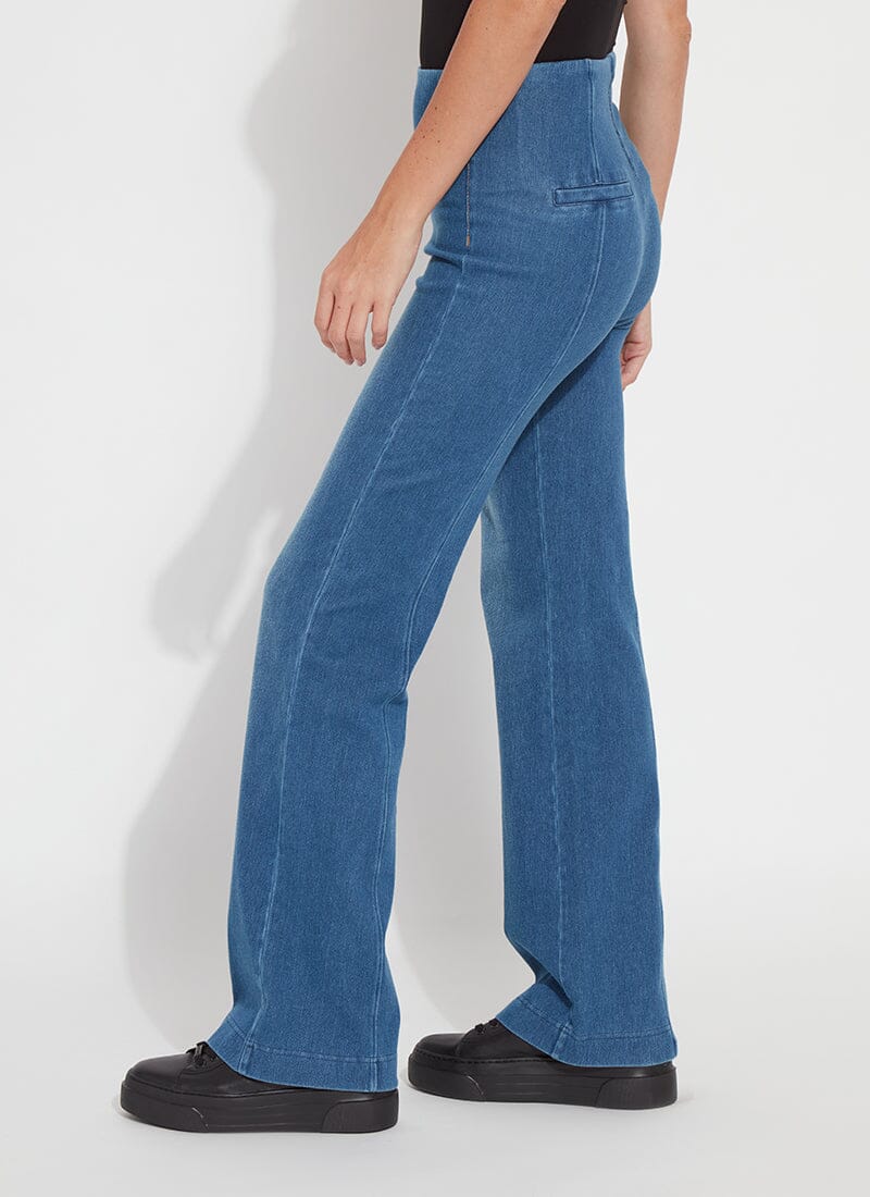 Denim Trouser | Mid Wash