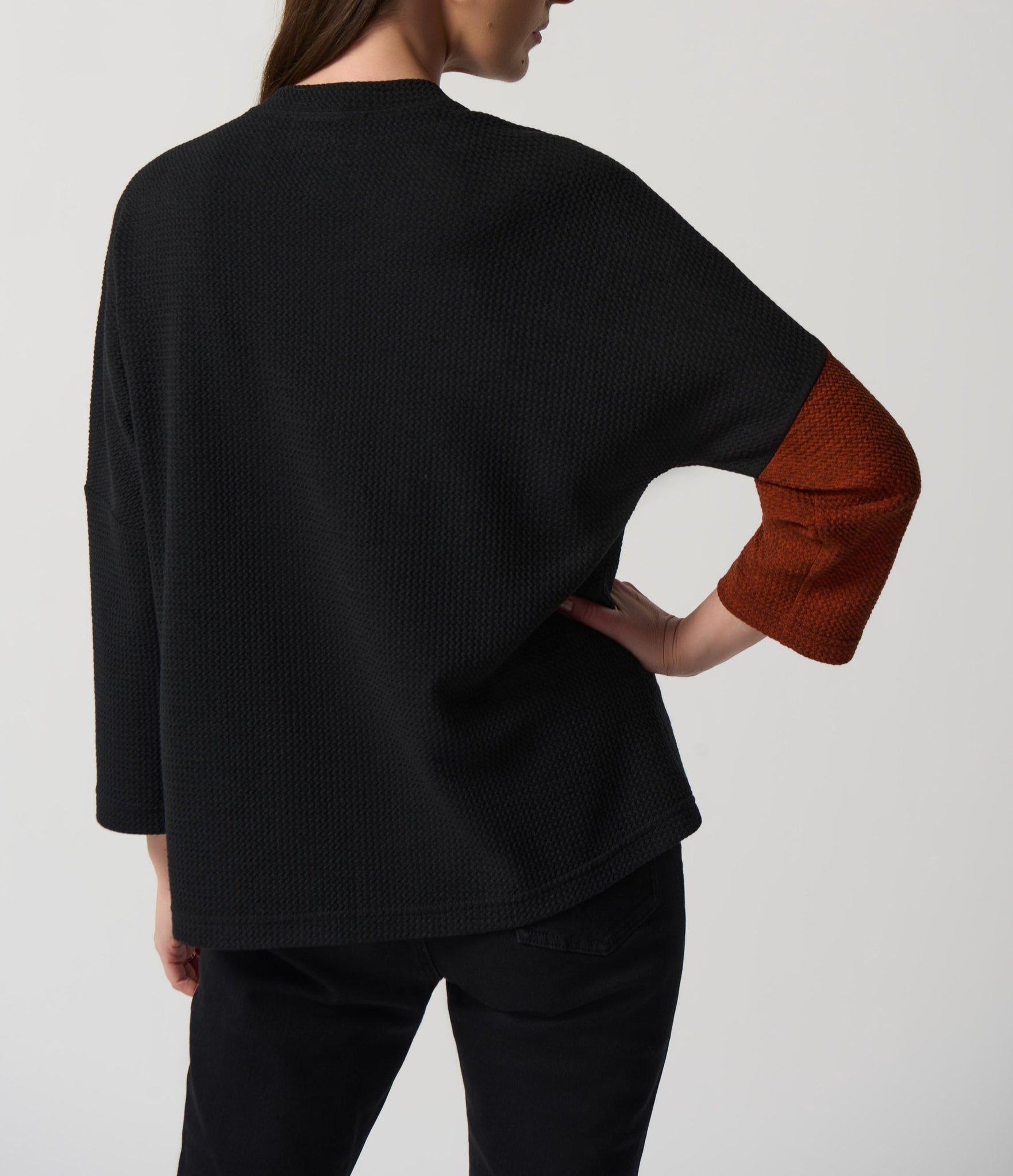 Boxy Color-Block Top