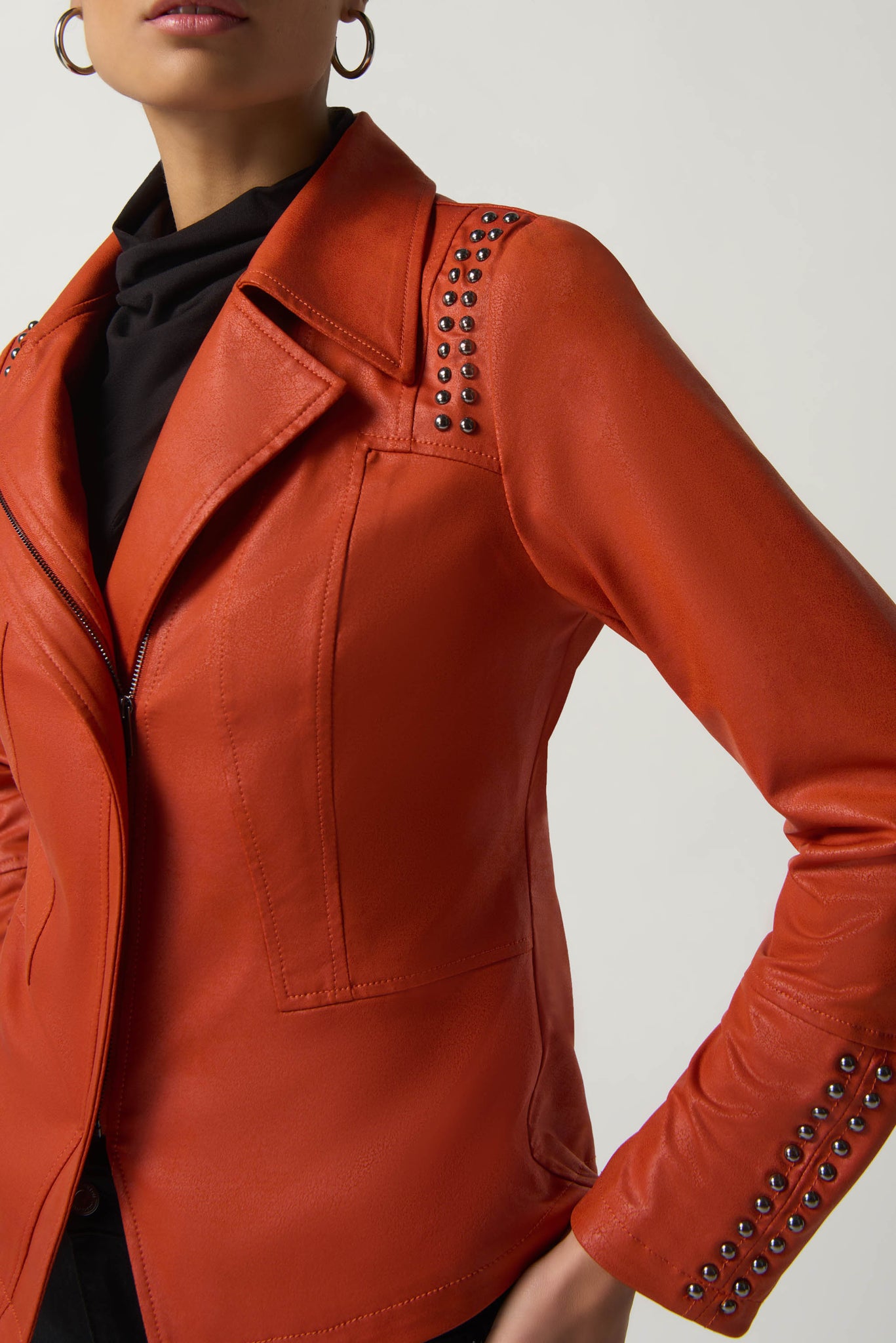 Notched Collar Jacket | Tandoori