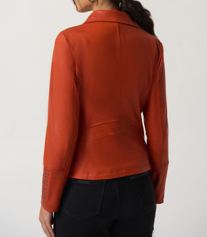 Notched Collar Jacket | Tandoori