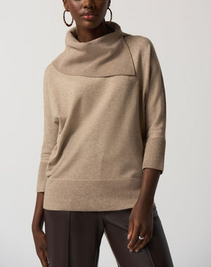 Asymmetrical Sweater | Latte