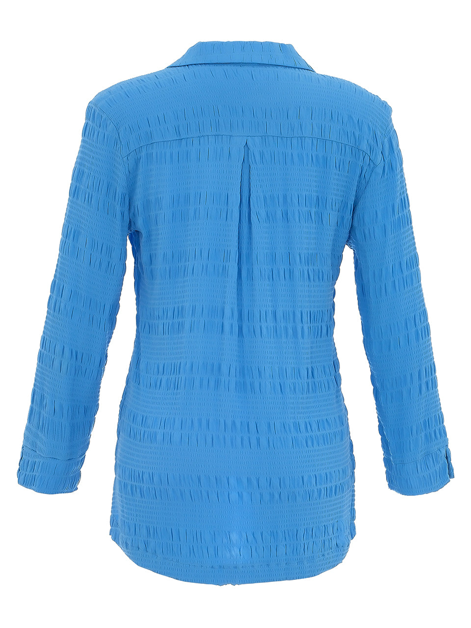 Button Up Crinkle Blouse