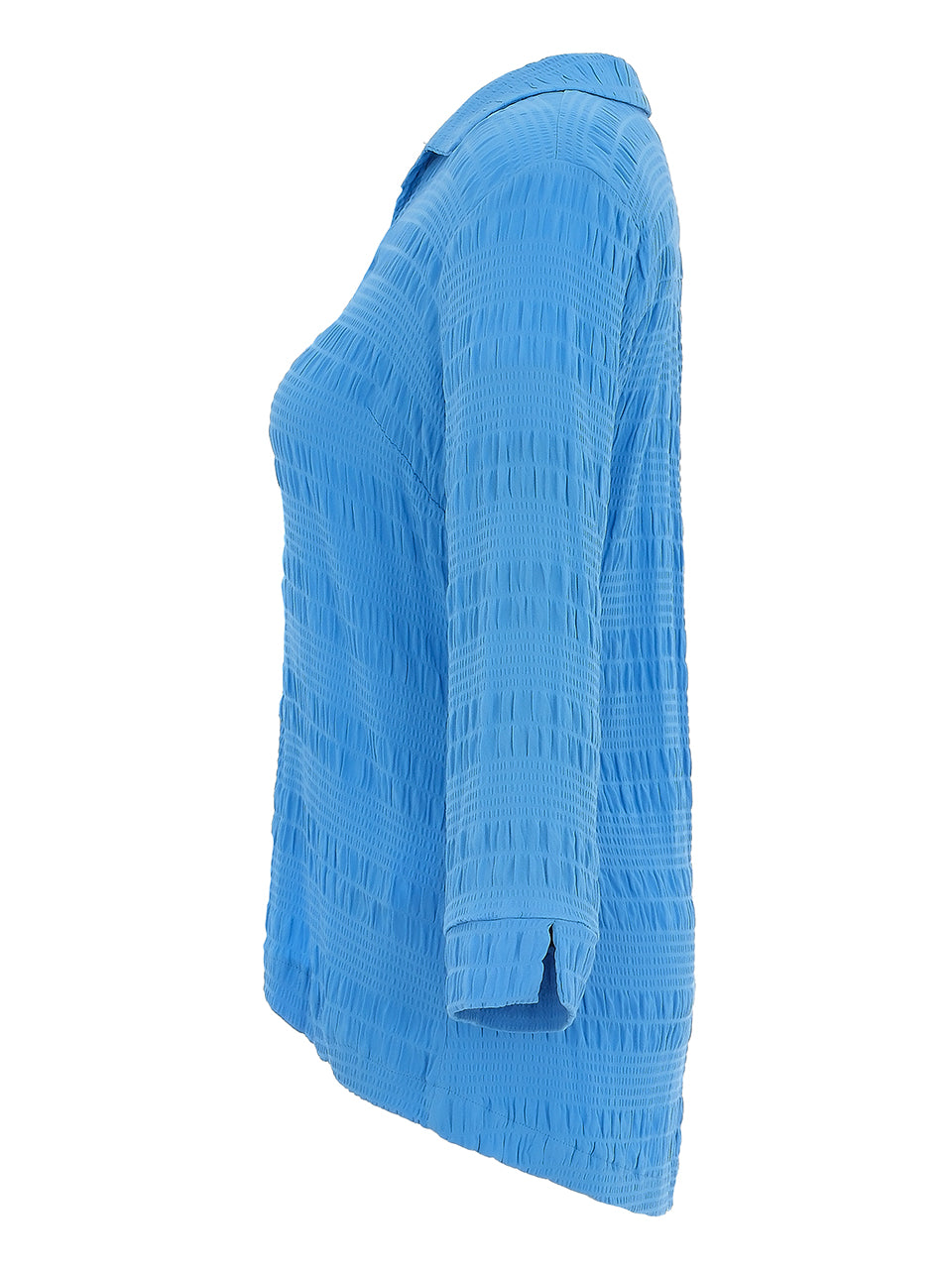 Button Up Crinkle Blouse