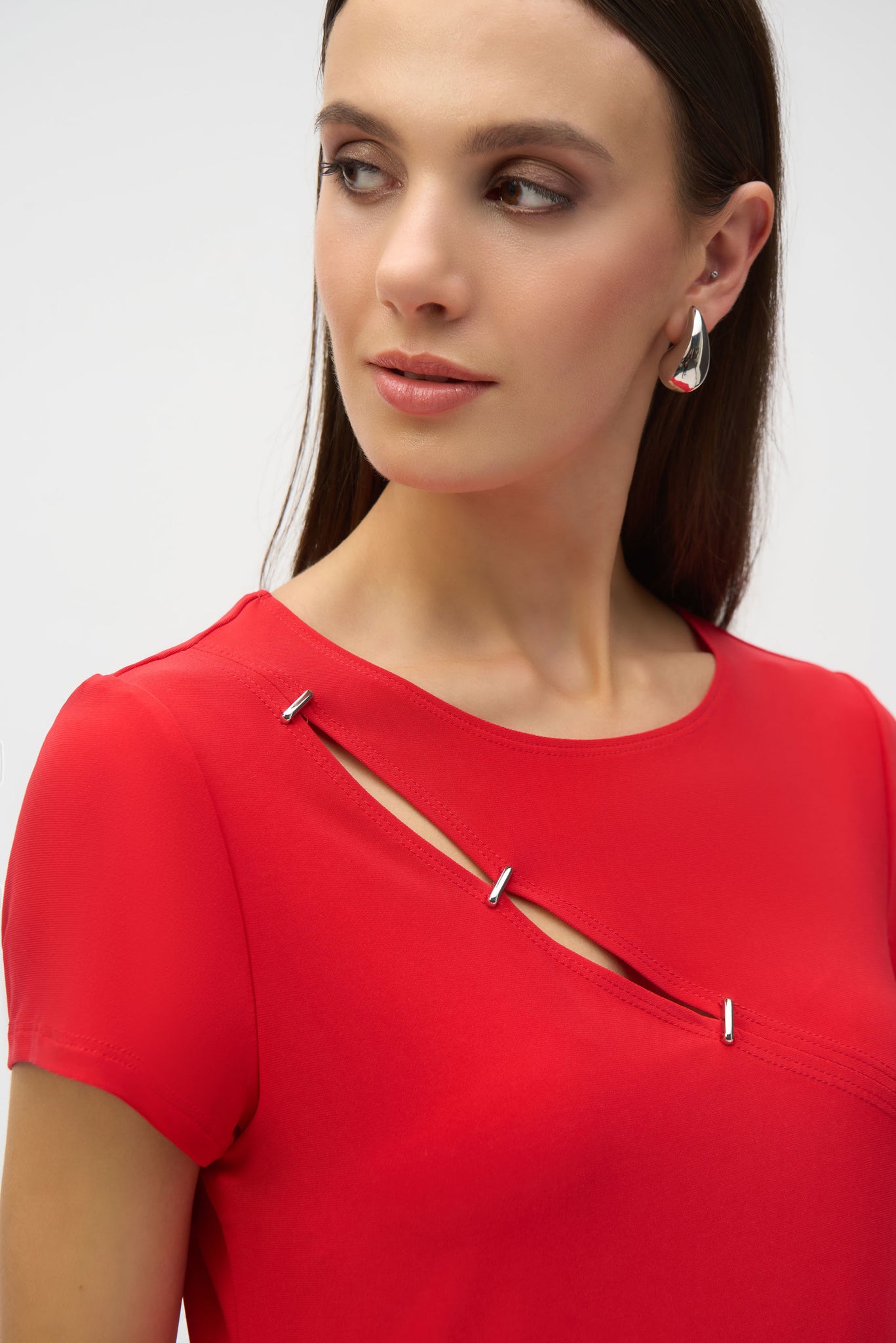 Silky Knit Fitted Top