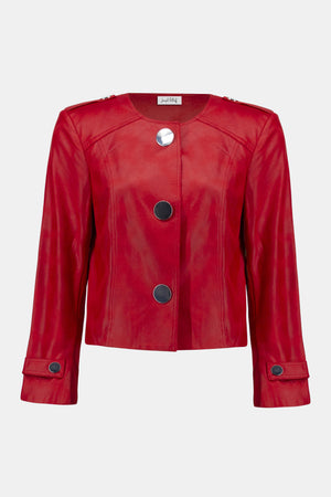 Faux Suede Boxy Jacket