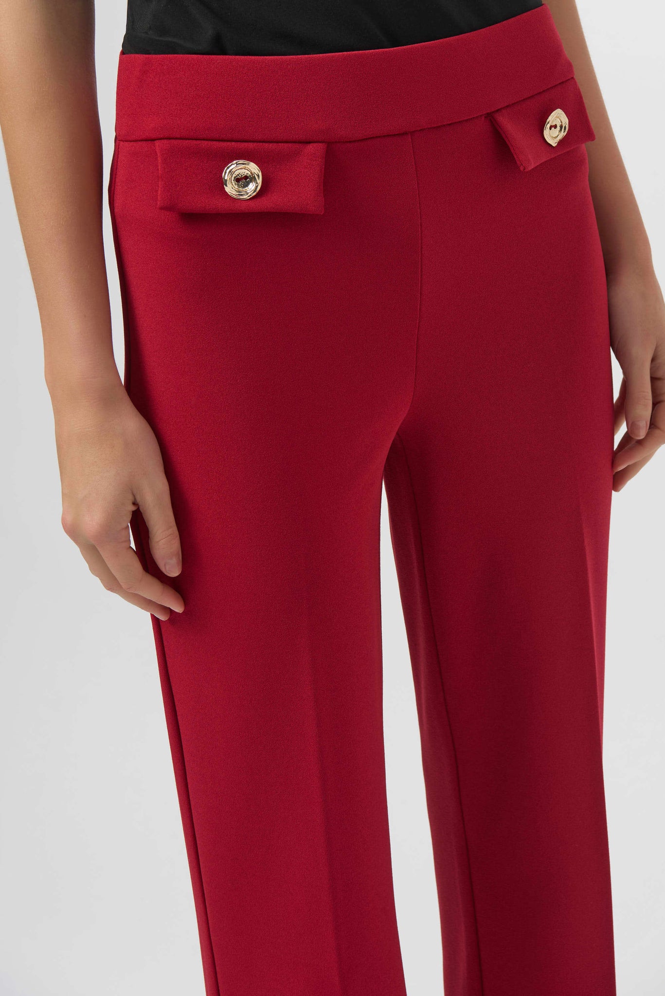 Scuba Crepe Wide Leg Pant