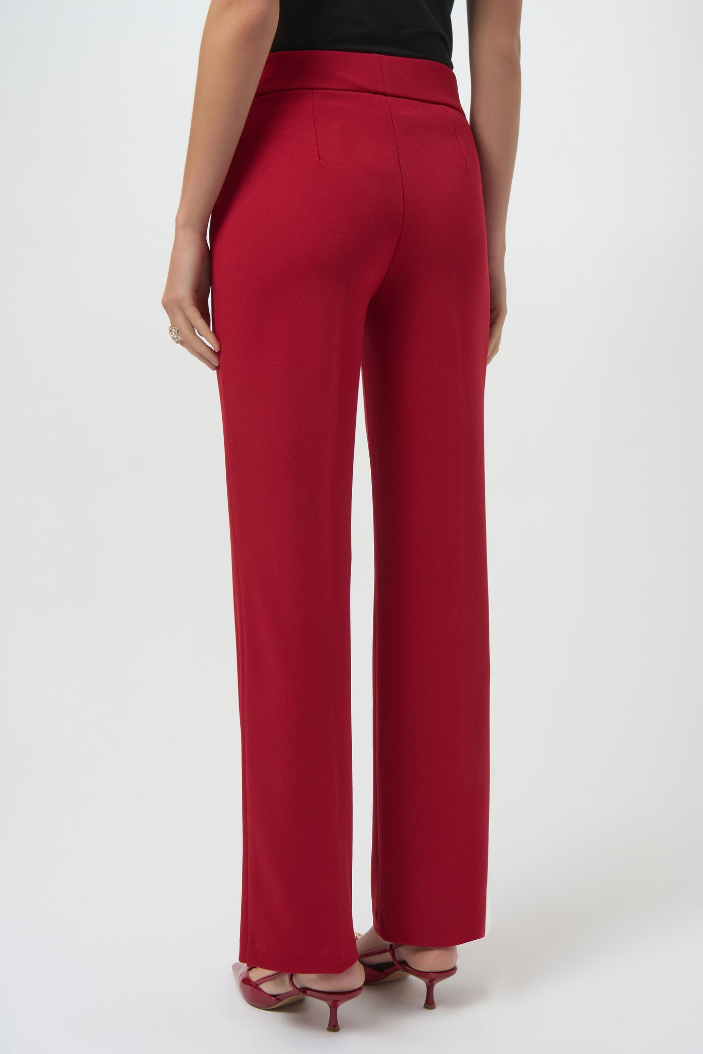 Scuba Crepe Wide Leg Pant