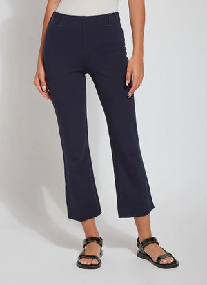 Baby Boot Cut Ankle Pant in True Navy