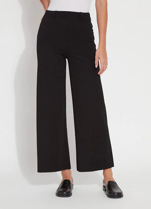 Erin Wide Leg Ponte (28" Inseam) | Black 