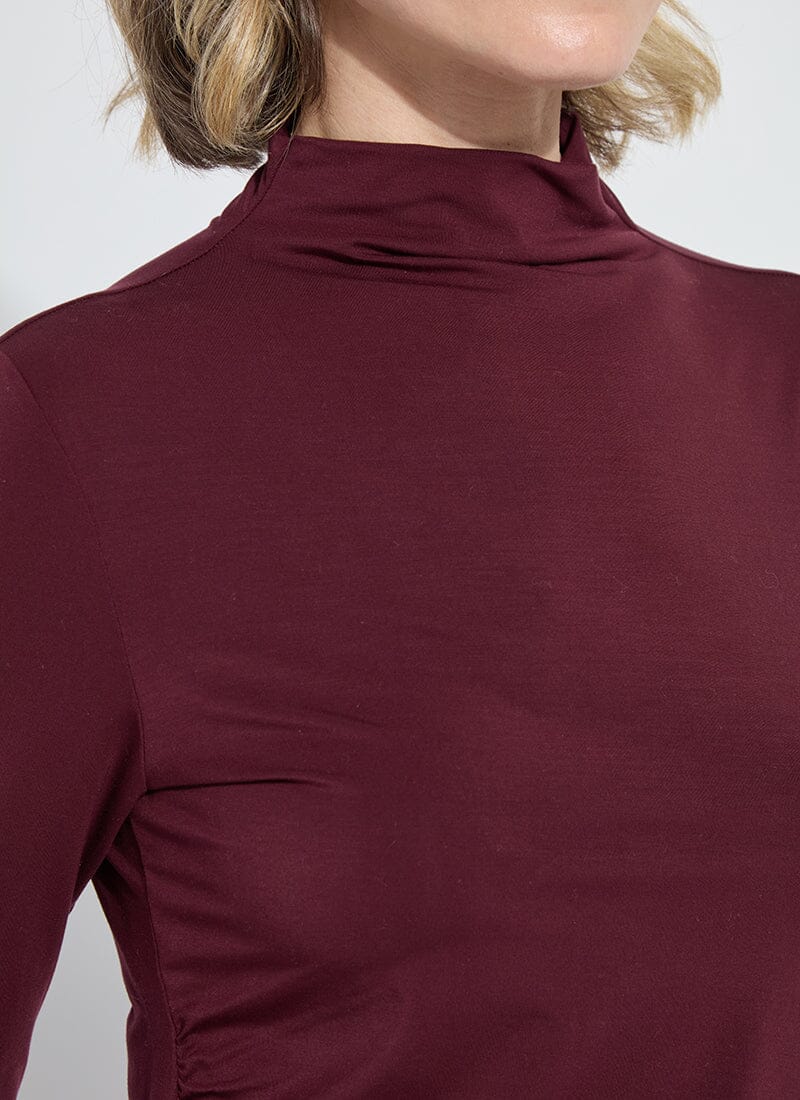 Jovita Funnel Neck Top
