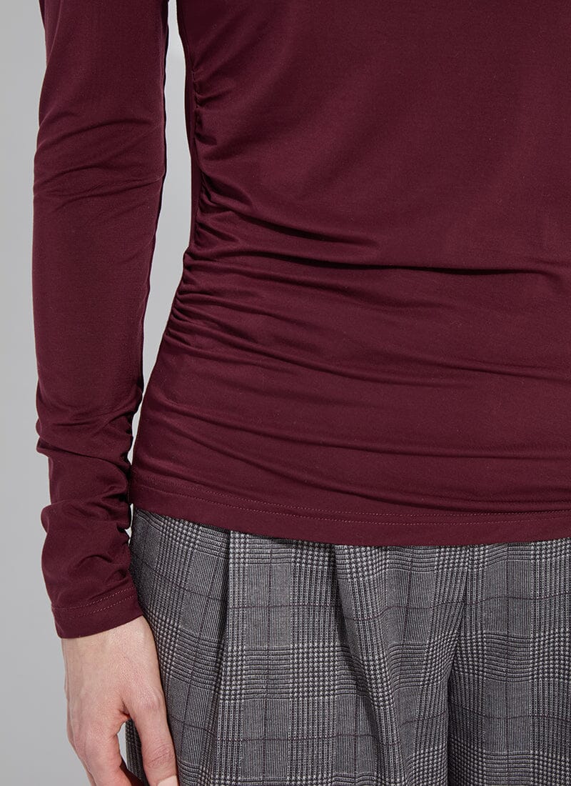 Jovita Funnel Neck Top