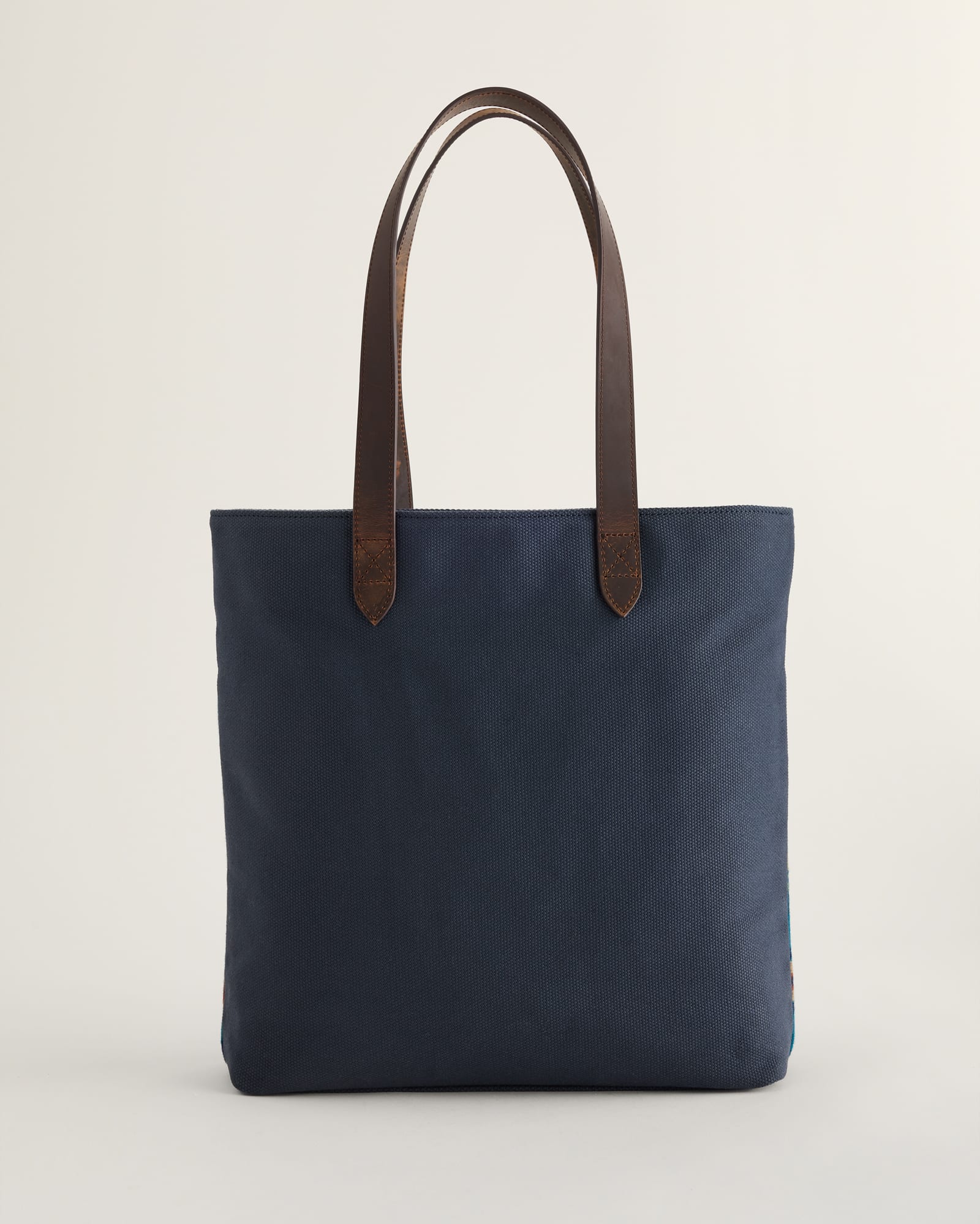 Leather Market Tote