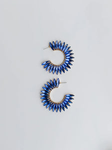 Eileen Earrings | Blue