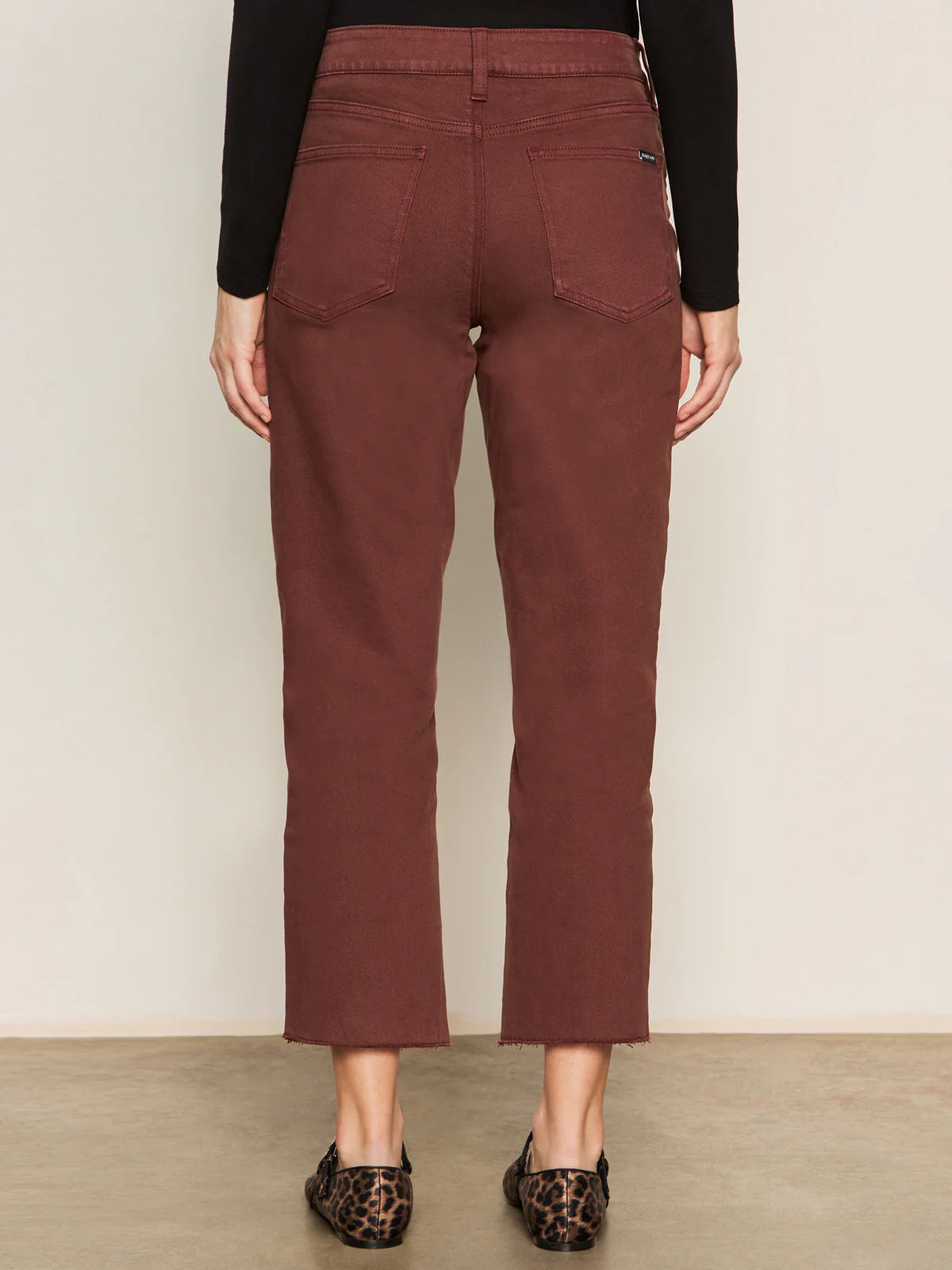 Cadence 90's Straight Crop Jeans