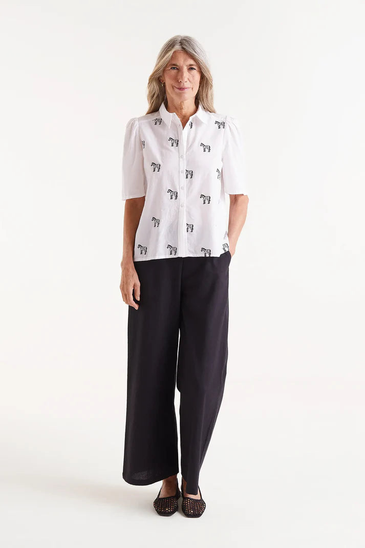 Safari Print Short Sleeve Shirt