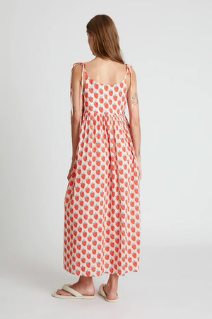 Strawberry Beach Maxi Dress