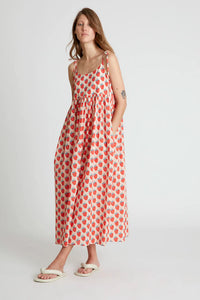 Strawberry Beach Maxi Dress