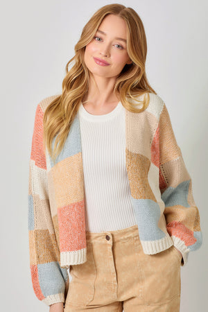 Color Mosaic Cardigan