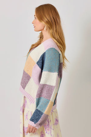 Color Mosaic Cardigan