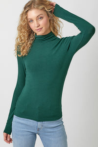 Knit Mock Neck Top