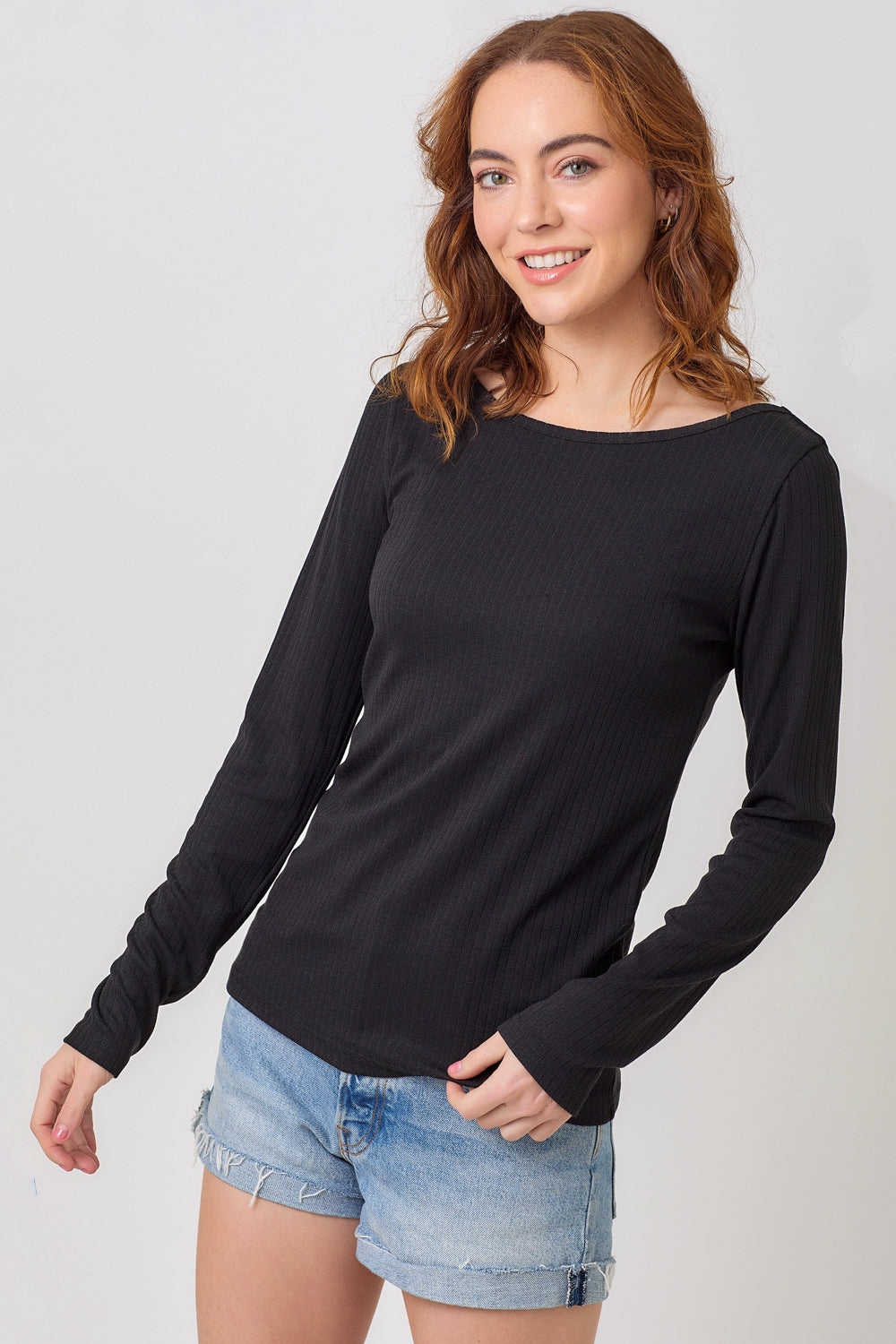 Reverse Coverstitch Top