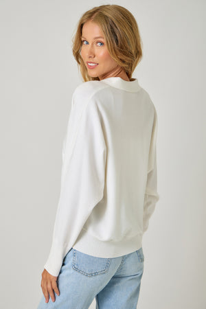 Polo Dolman Sweater
