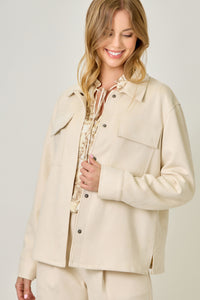 Suede Shacket