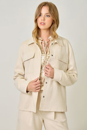 Suede Shacket