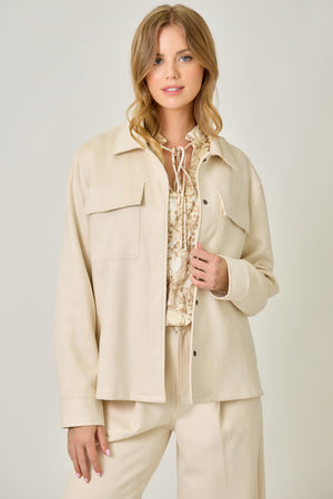 Suede Shacket