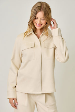 Suede Shacket
