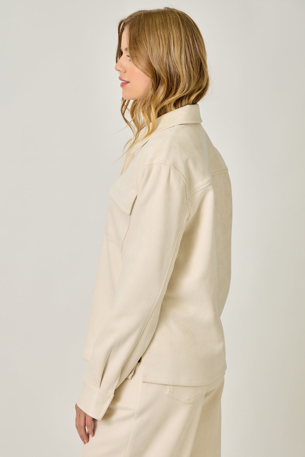 Suede Shacket