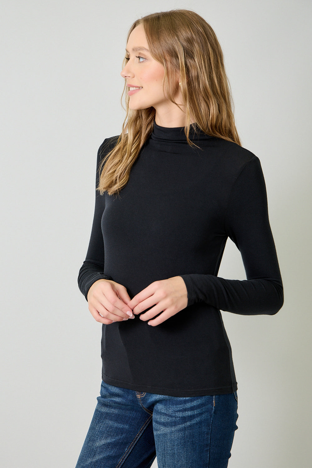 Essential Mock Neck Top