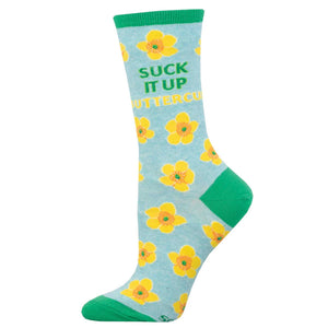 Suck It Up Buttercup Socks