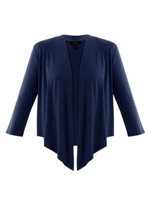 3/4 Sleeve Open Cardi