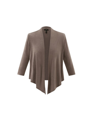 3/4 Sleeve Open Cardi