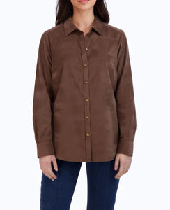 Haven Pinwale Corduroy Shirt | Brown Cord