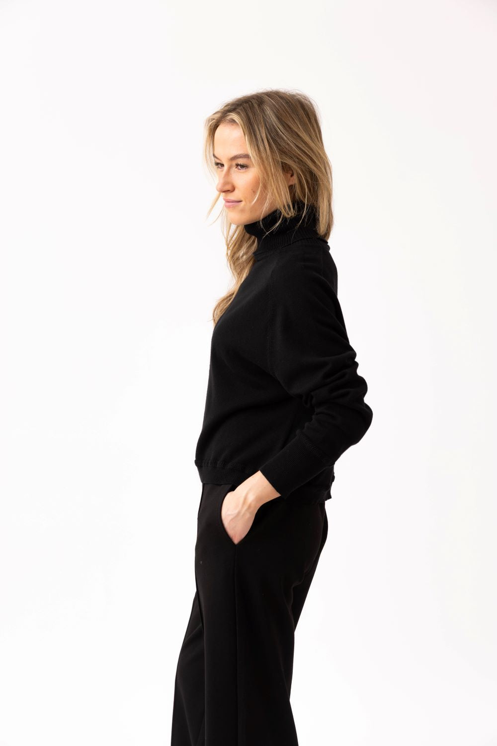 Relaxed Turtleneck Sweater