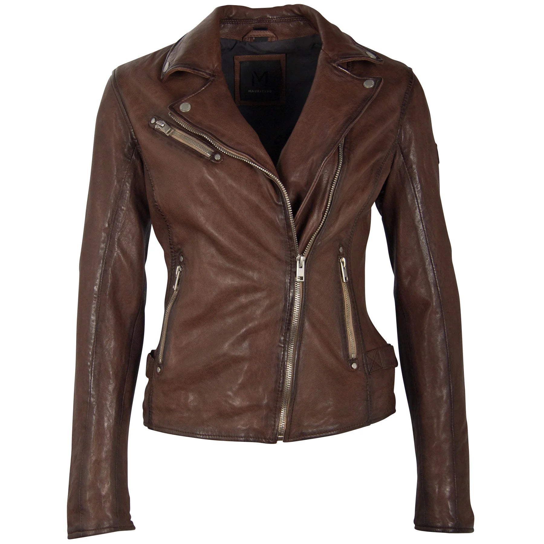 Maysie RF Leather Jacket