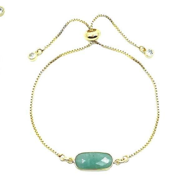 Pull Chain Bracelet | Amazonite