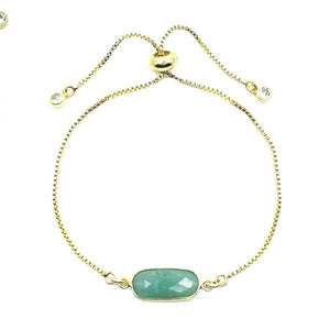 Pull Chain Bracelet | Amazonite