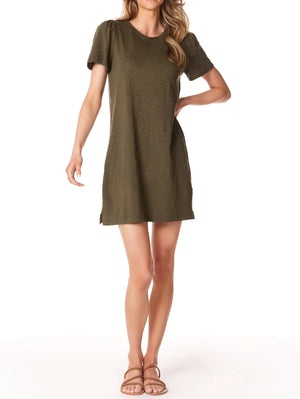 Puff Sleeve T-shirt Dress | Troops