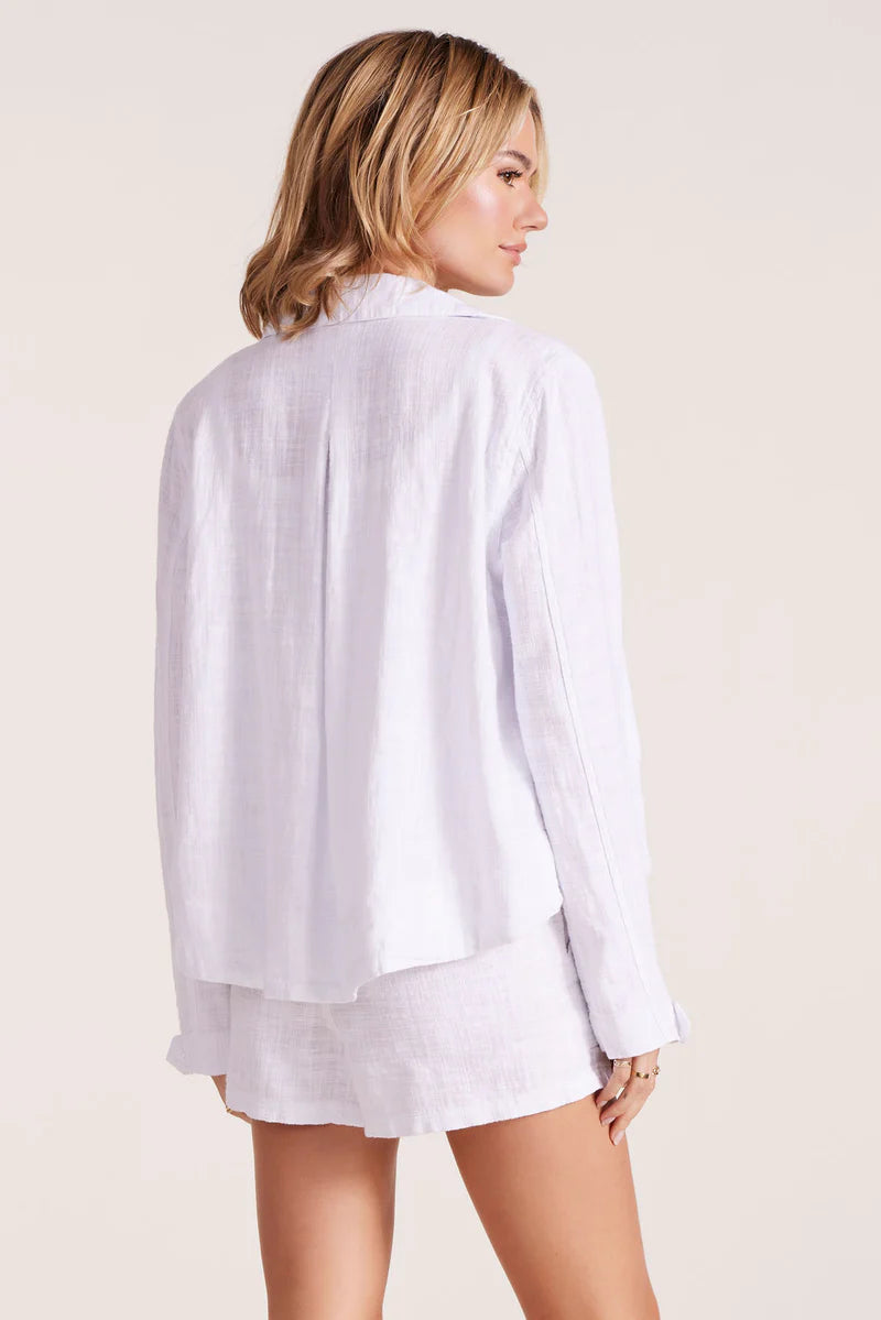 Cotton Swing Jacket With Pockets