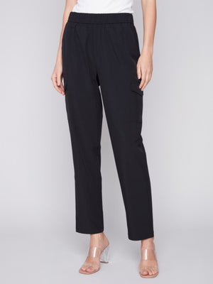 Techno Cargo Pants | Black