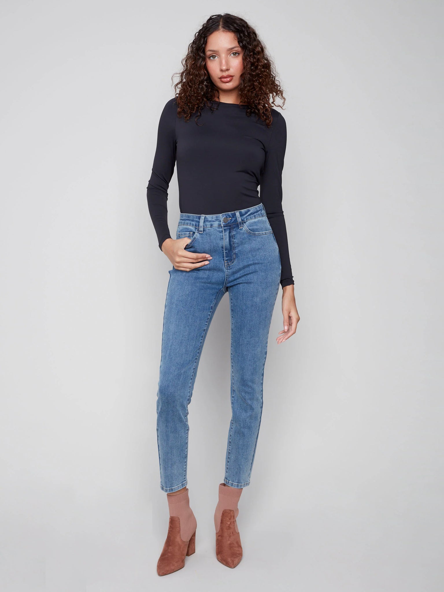 Claudia Slim Leg Jeans