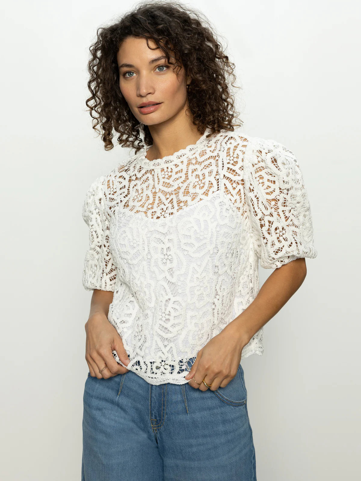 Cherished Lace Tee
