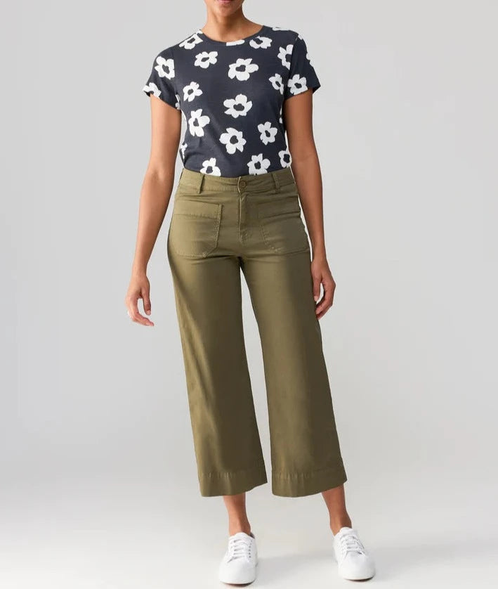 The Marine Standard Rise Crop Trouser Pant